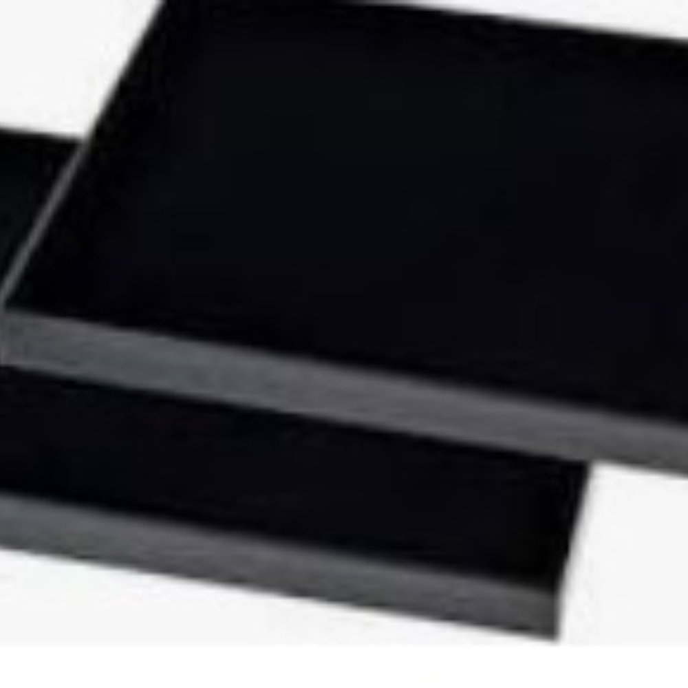 Black Velvet Stackable Jewelry Tray